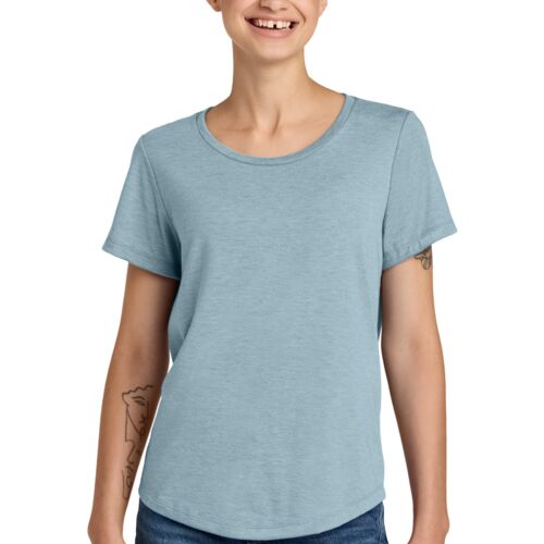Women's Relaxed Tri Blend Scoop Neck Tee Thumbnail